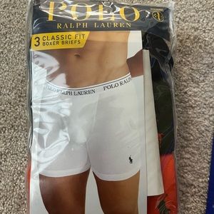 NWT 3 men’s polo boxer briefs
